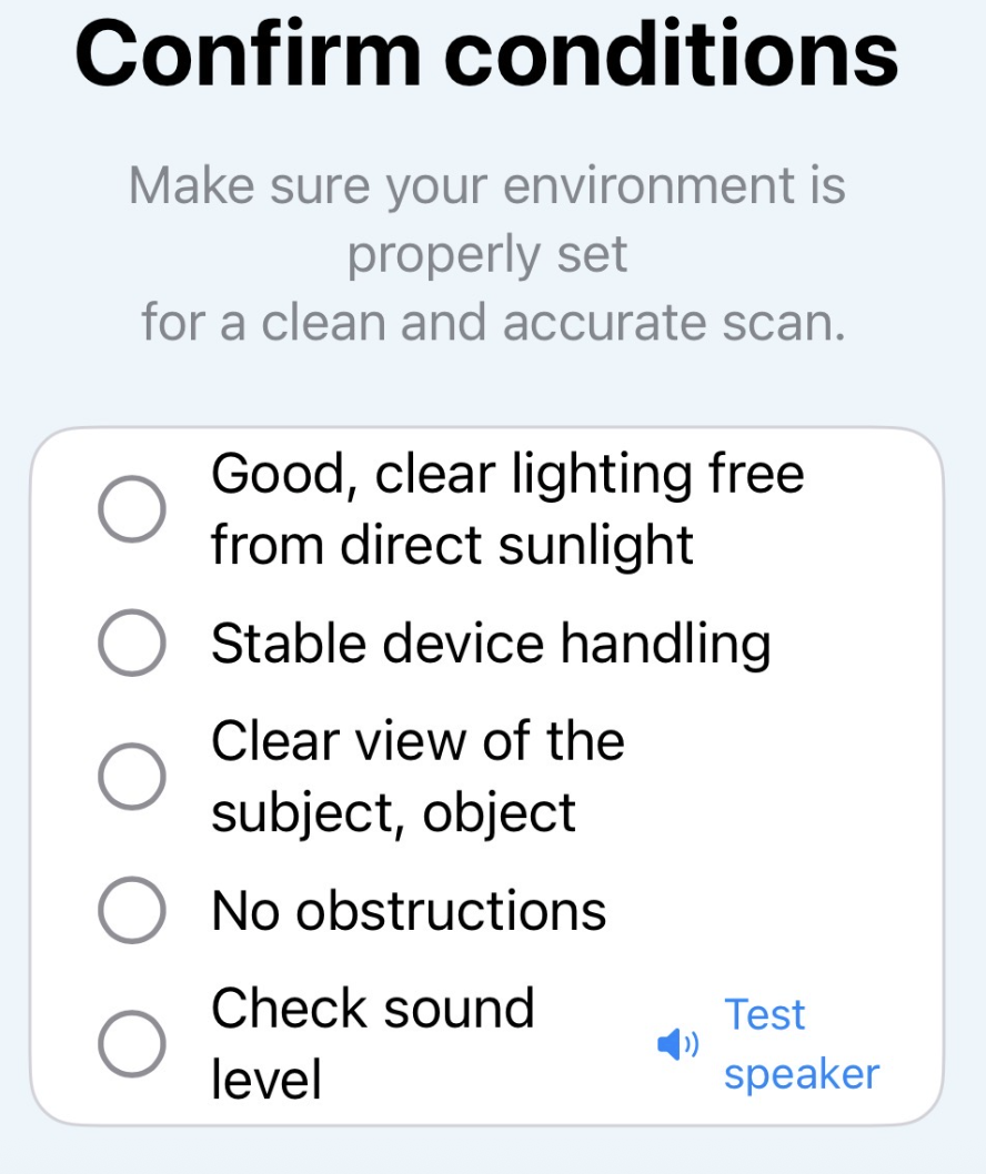 Interactive Checklist